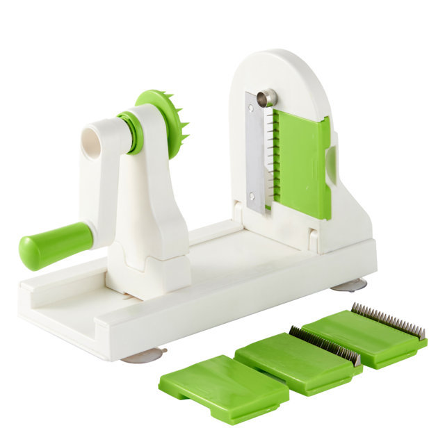 Herzberg HG-8030: Set Spiralizzatore per Verdure