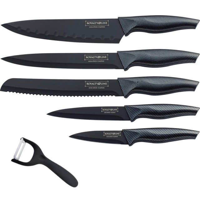 Royalty Line RL-CB5; Cuchillo conjunto 5pcs